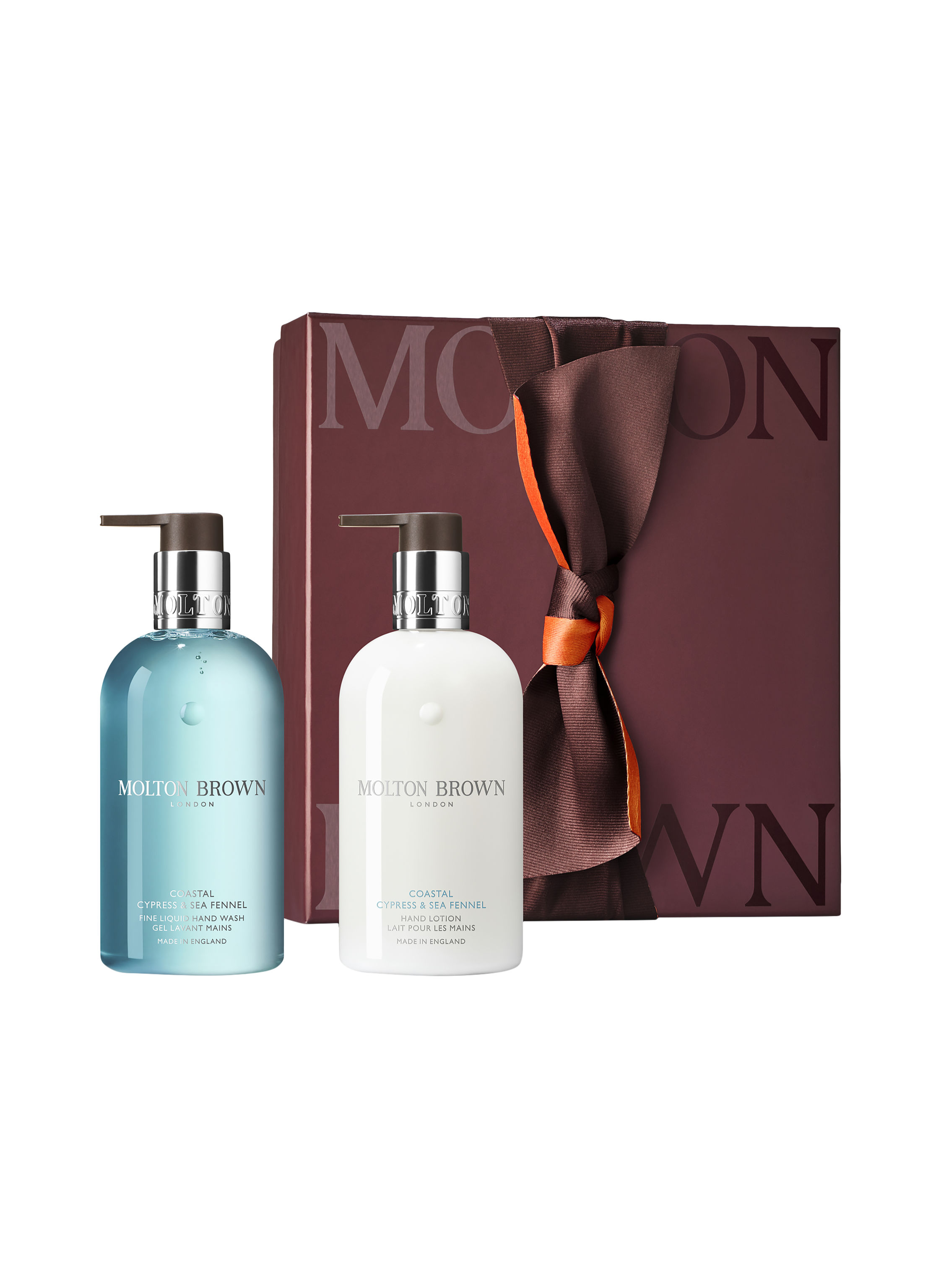 MOLTON BROWN COASTAL CYPRESS & SEA FENNEL HANDPFLEGEKOLLEKTION