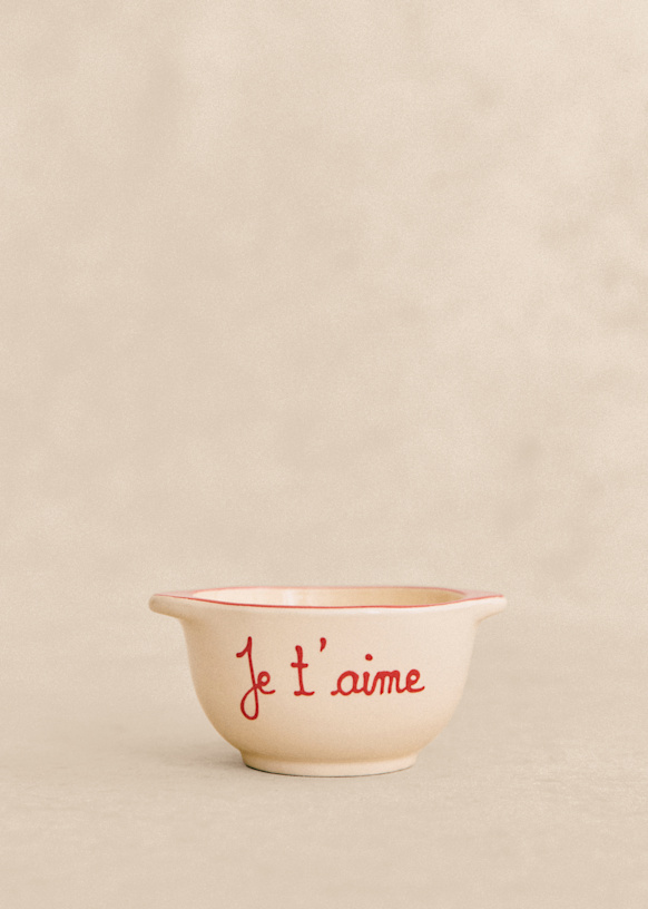 Je t'aime Bowl - Sézane x Maison Roussot