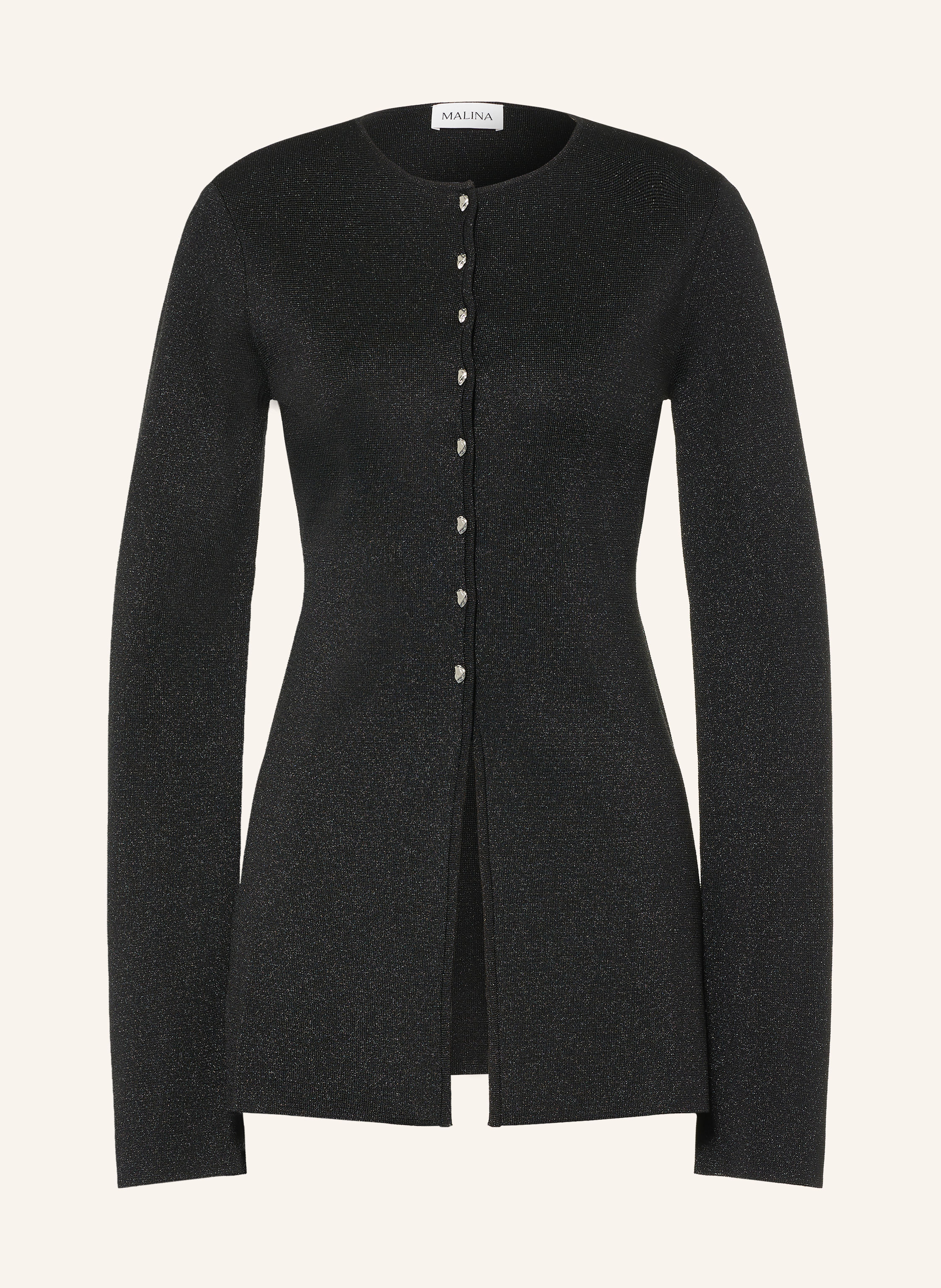 MALINA Strickjacke AZRA mit Glitzergarn