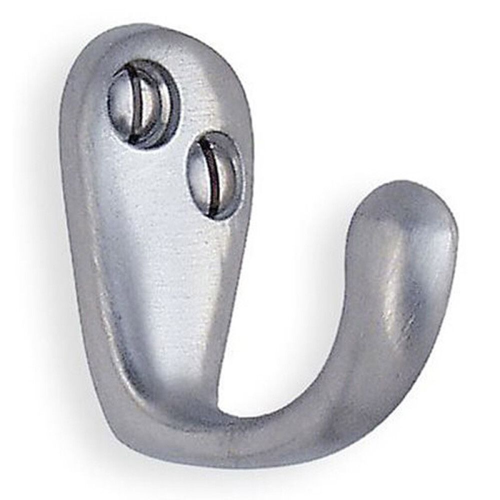 KROK BESLAGSBODEN ENKEL 38MM MATTBØRSTET KROM