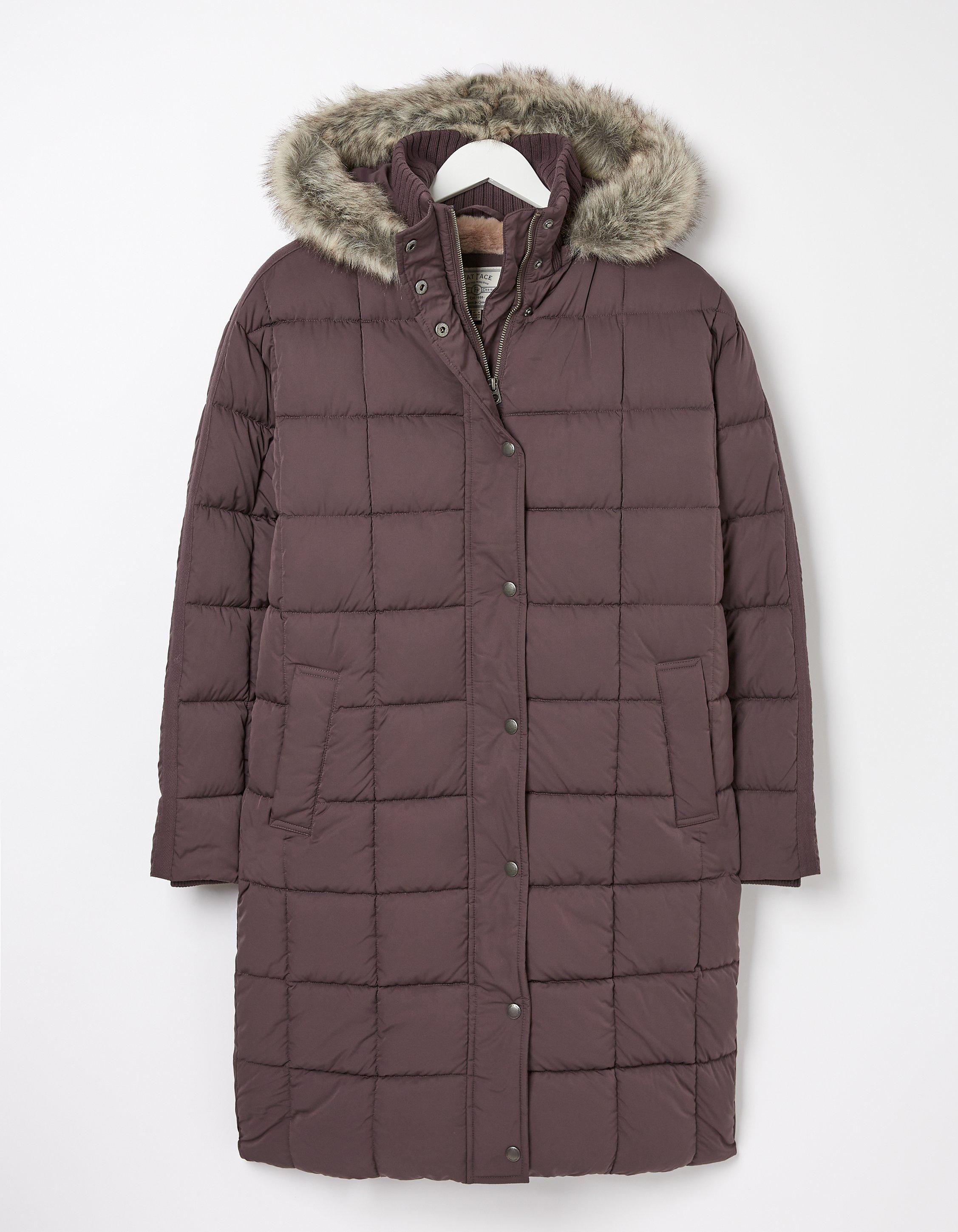 Sienna Quilted Mid Length Coat