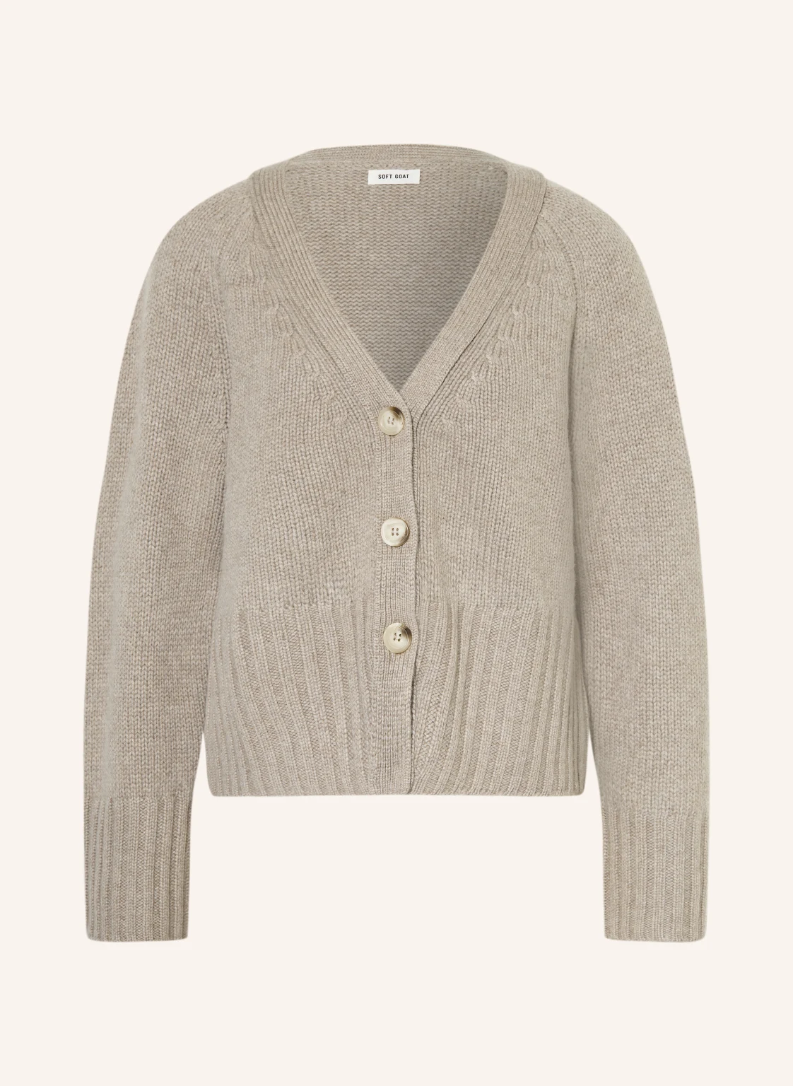 SOFT GOAT Strickjacke aus Cashmere