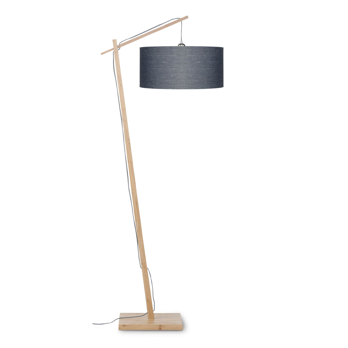 GOOD&MOJO vloerlamp Andes - grijs - Ø47cm
