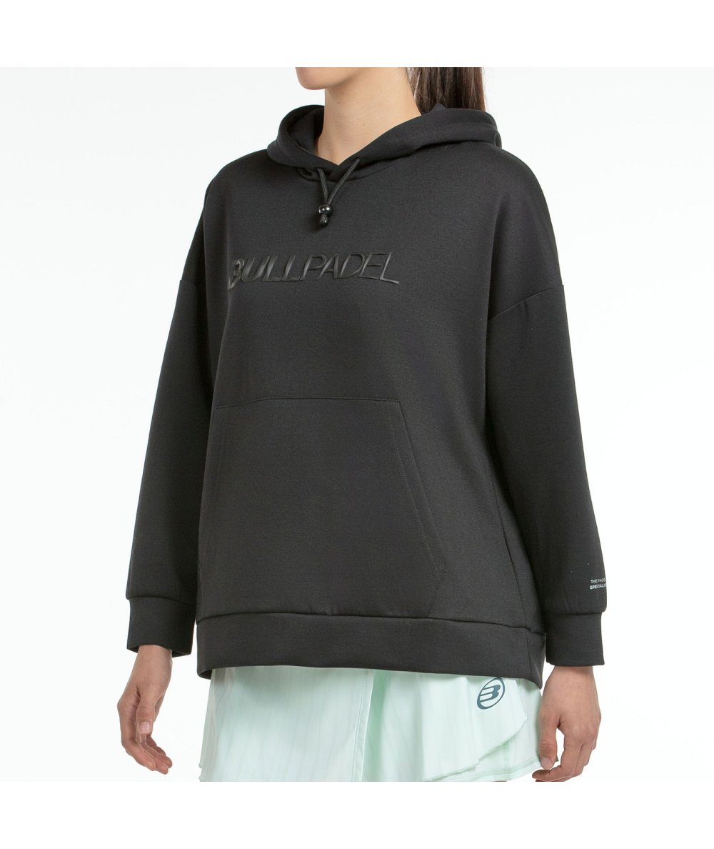 SUDADERA BULLPADEL SILBA NEGRO
