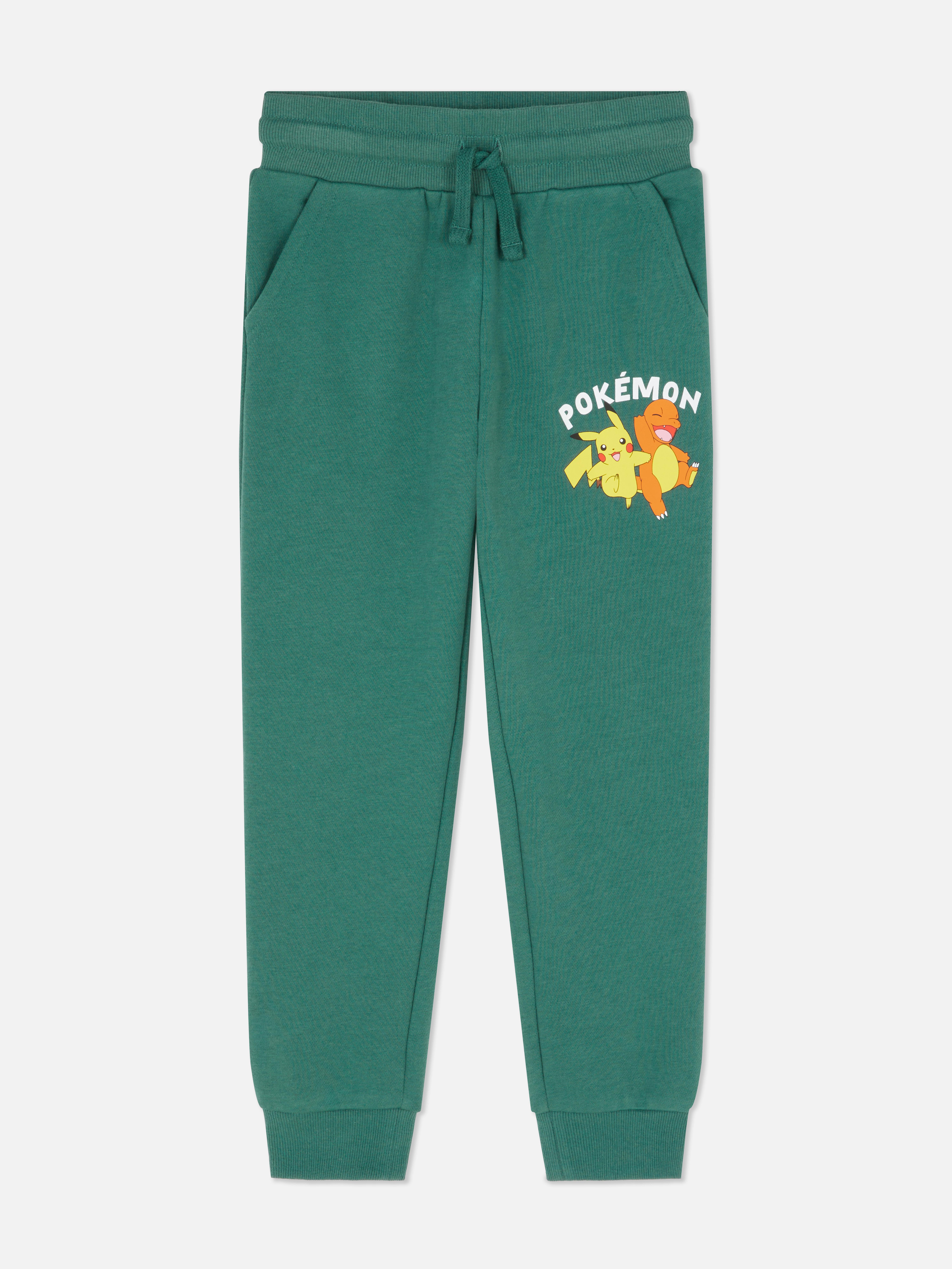 3-8yrs | Pokémon Cuffed Sweatpants