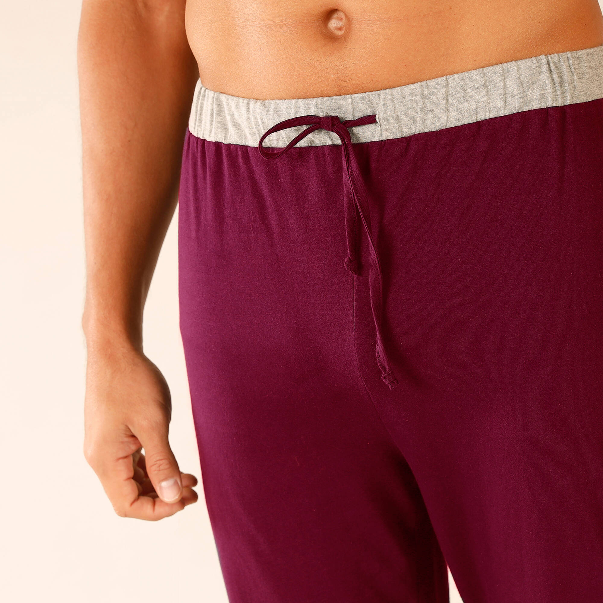 Pantalon pyjama bas resserrés - lot de 2