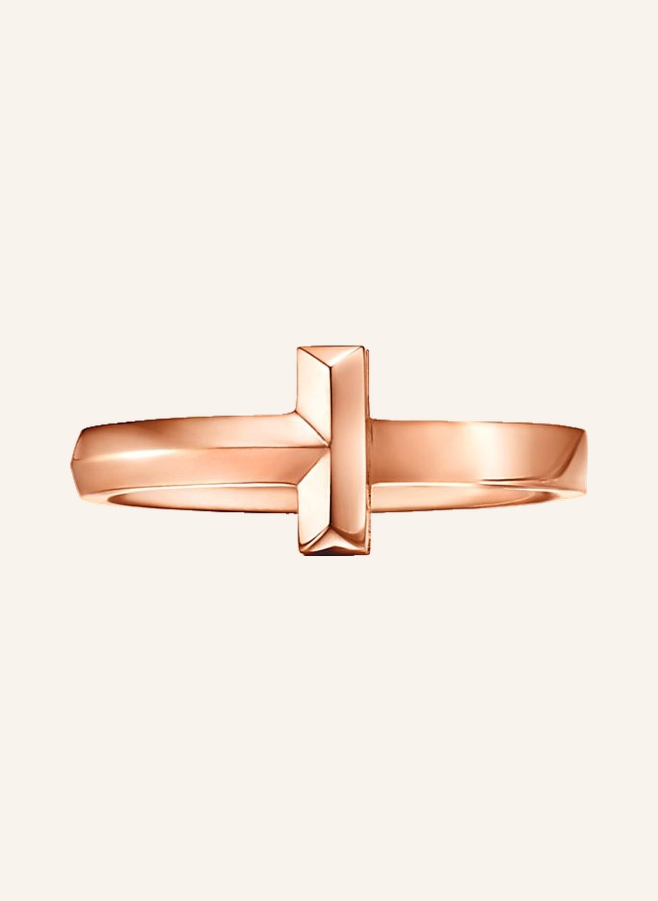 TIFFANY & Co. Ring TIFFANY T T ONE aus 18 Karat Roségold