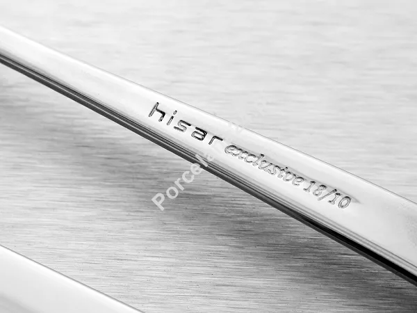 Komplet sztućców 24 cz. na 6 osób Hisar - Side (3.0/2.5 mm) wysoki połysk