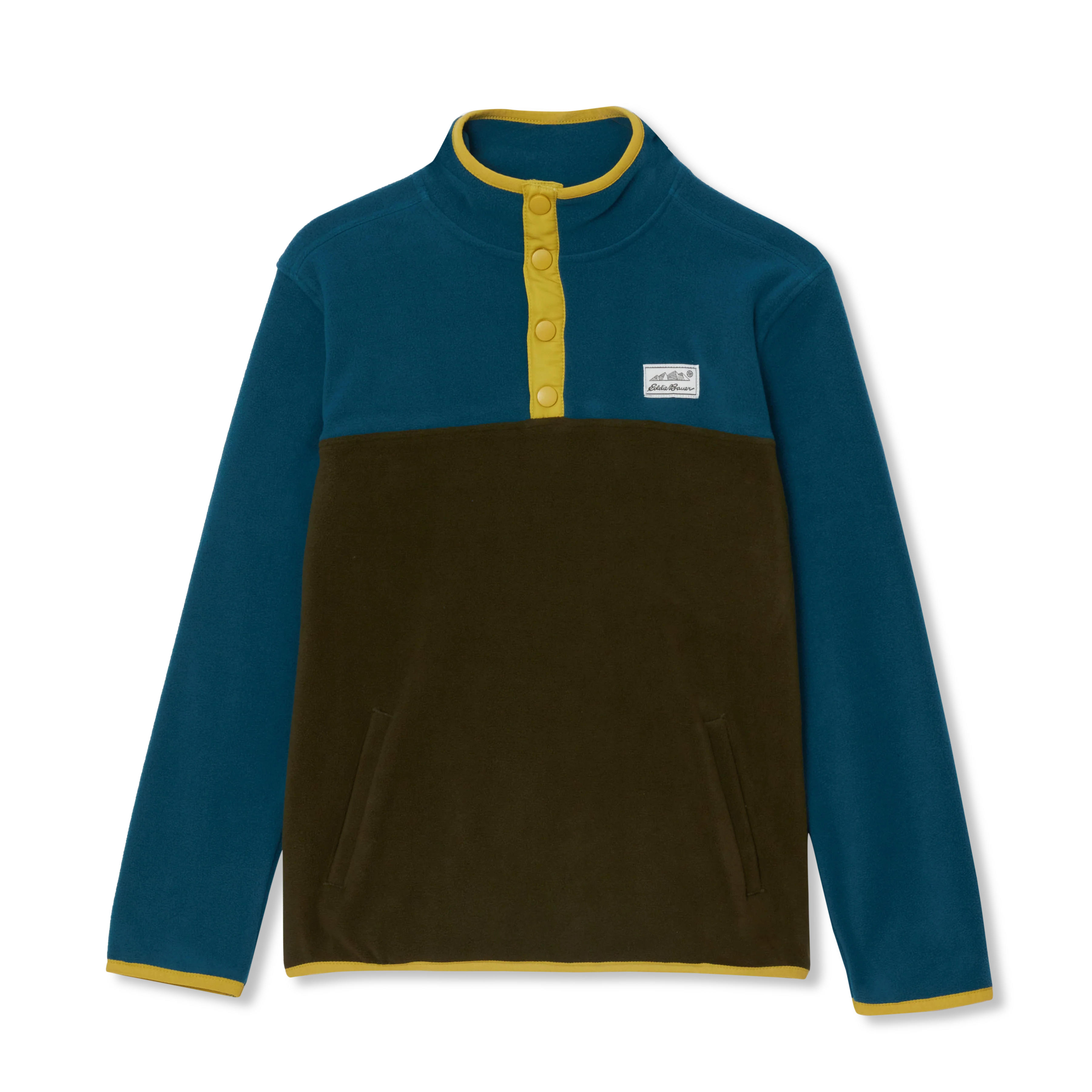 Boys' Quest Fleece Snap-Neck Pullover