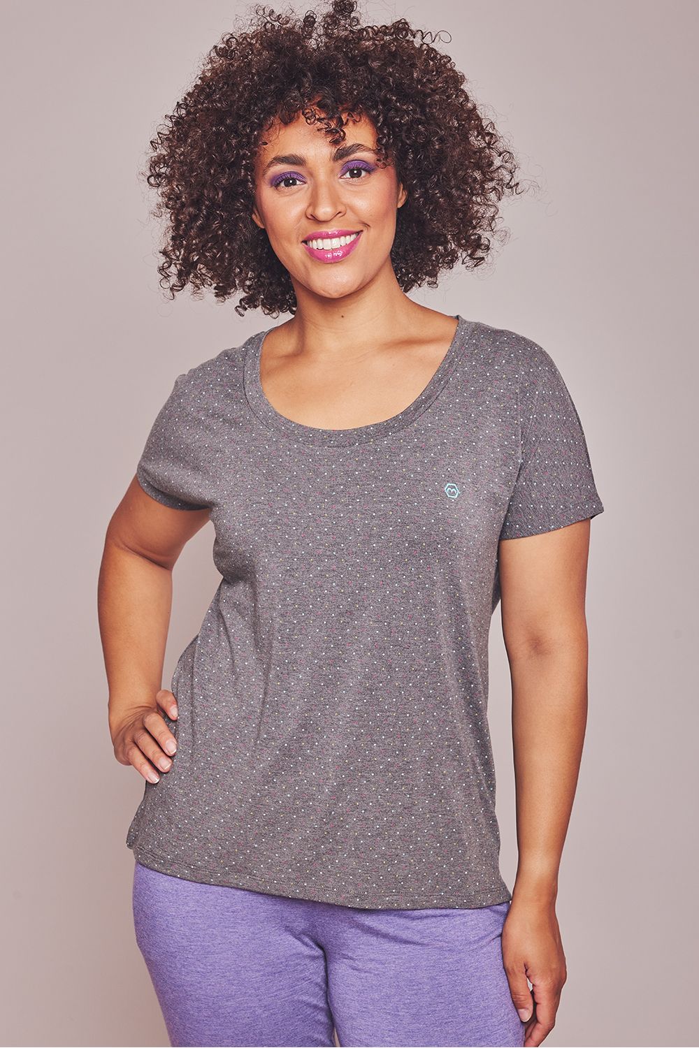Moshulu Slumber Tee' Polka Dot Pyjama Top
