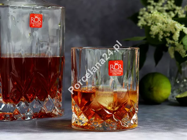 Kpl. szklanek do whisky 0,3 L (6 szt.)   karafka 0,75 L RCR - OPERA 4SB.OP.732700