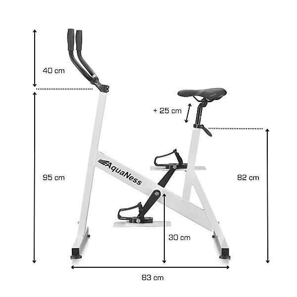 Aquaness - Aquabike V3 - Vélo de piscine