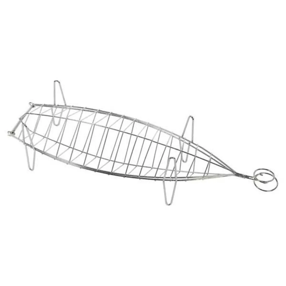 Sauvic 60x19 cm fish stainless steel grill