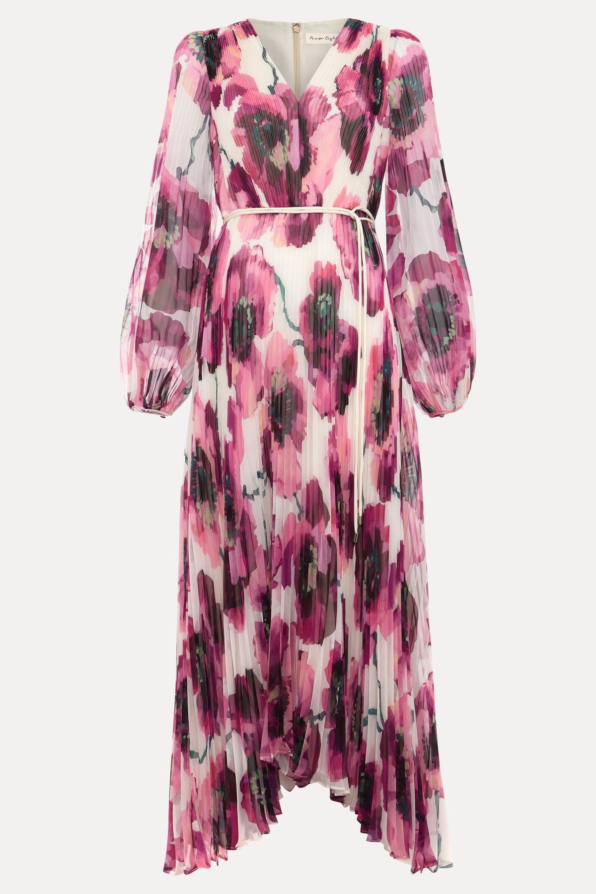 Phase Eight Natalia Floral Pleated Maxi Dress