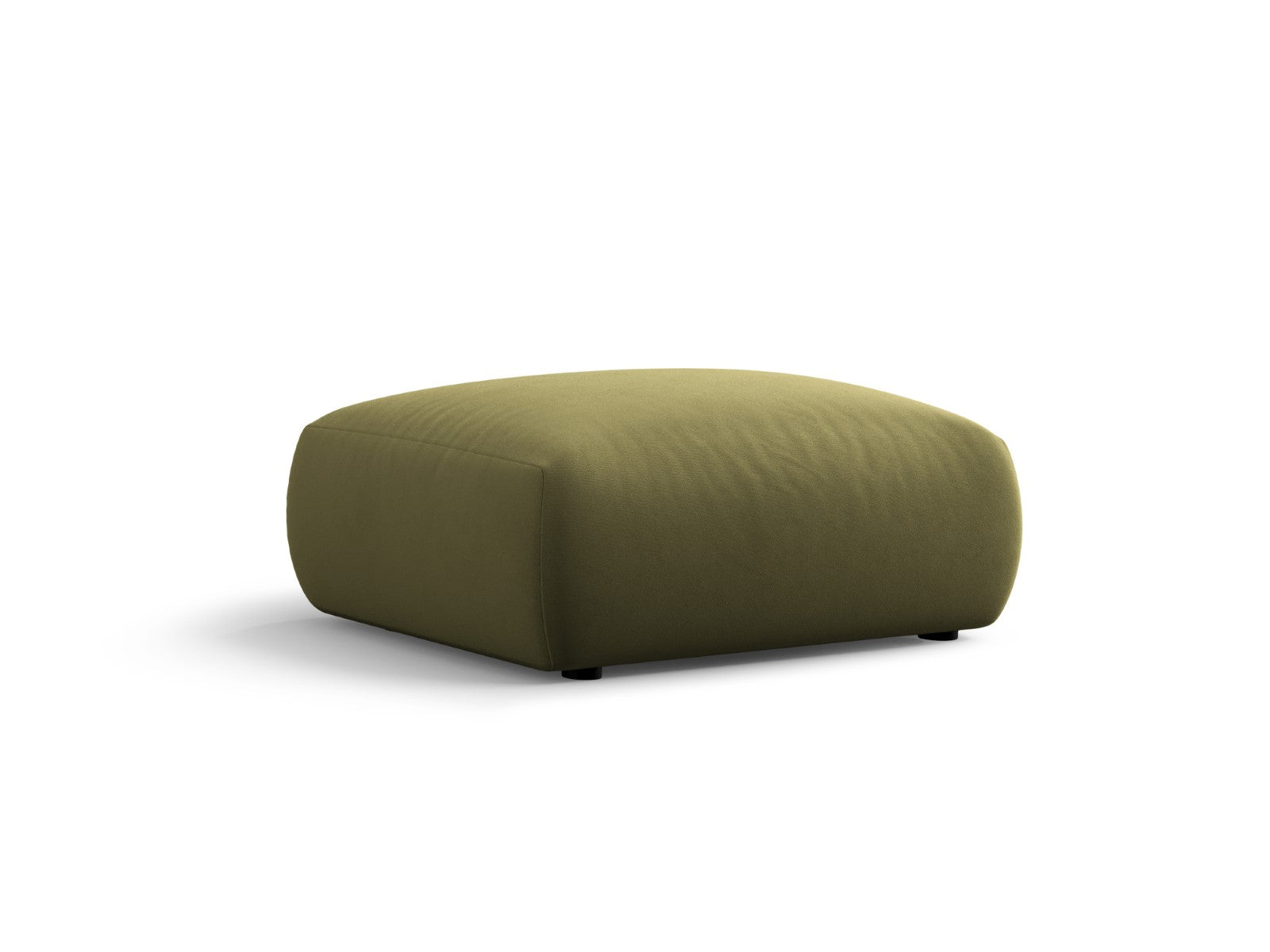 Cosmopolitan Design Poef Matera flueel groente - 68x86x40cm