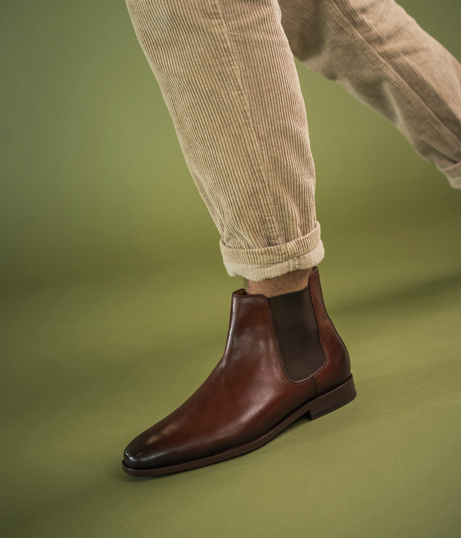 Chelsea boots Martial cognac