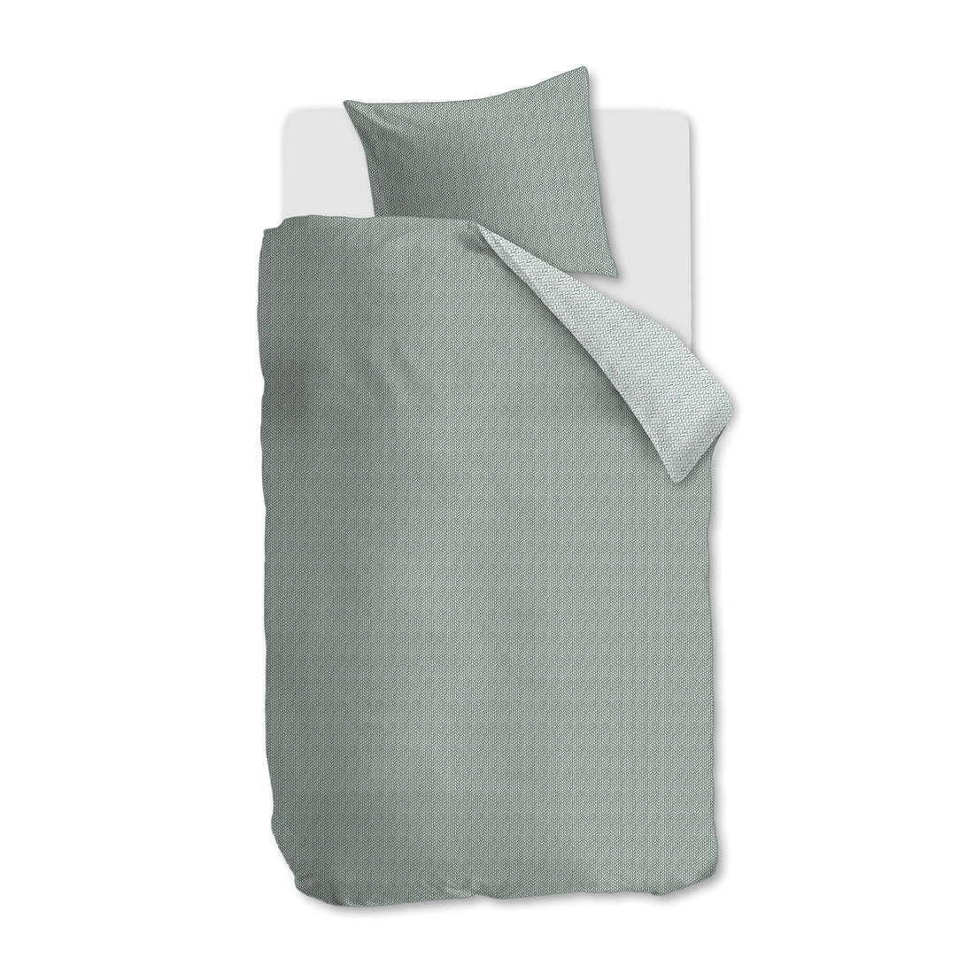 Riviera Maison - RM Twisted grey green 140x200 220 - Groen