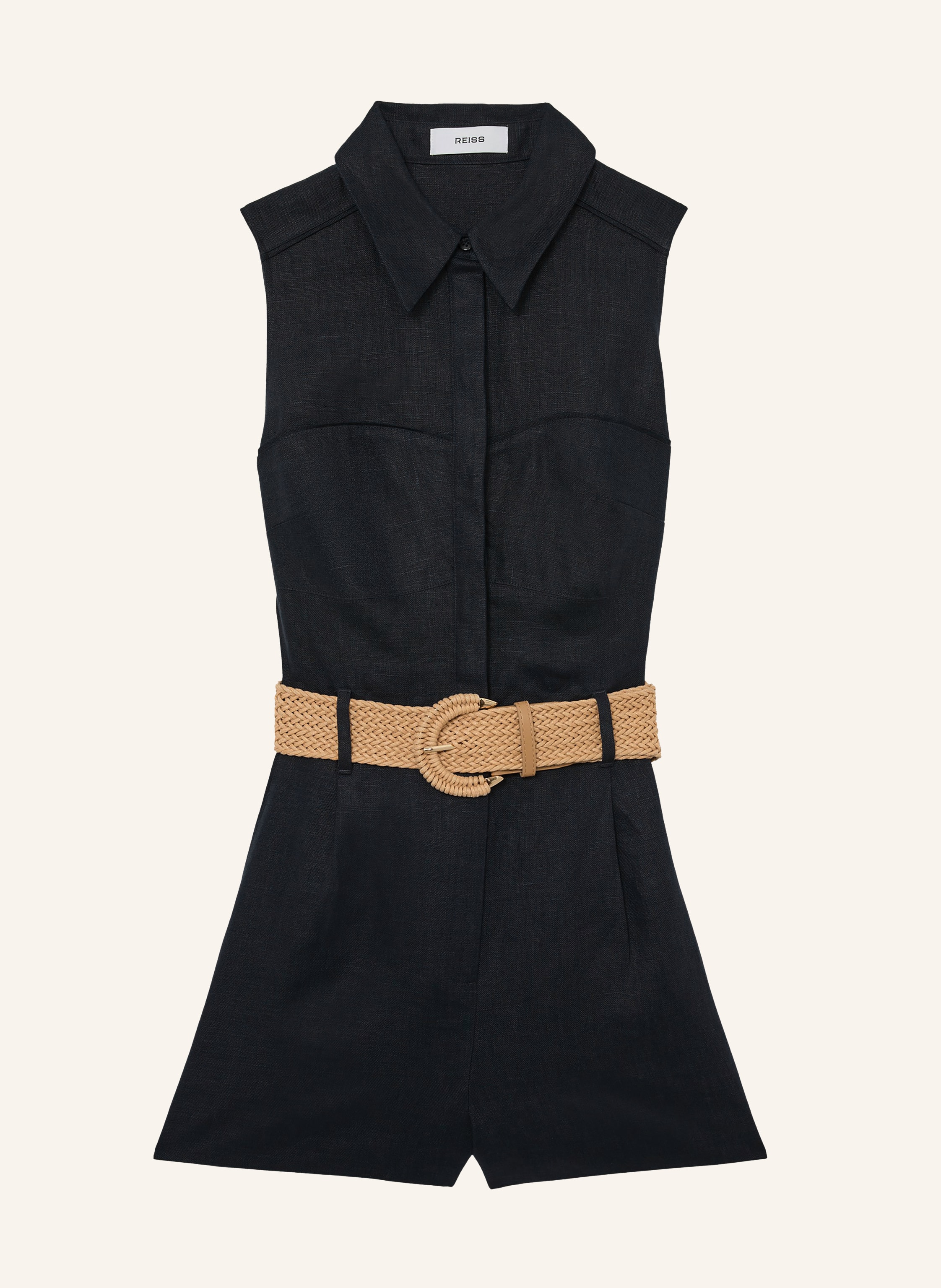 REISS Jumpsuit TAYLOR aus Leinen