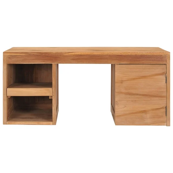 VidaXL Stolik kawowy Brąz 90 x 50 x 40 cm Drewno tekowe