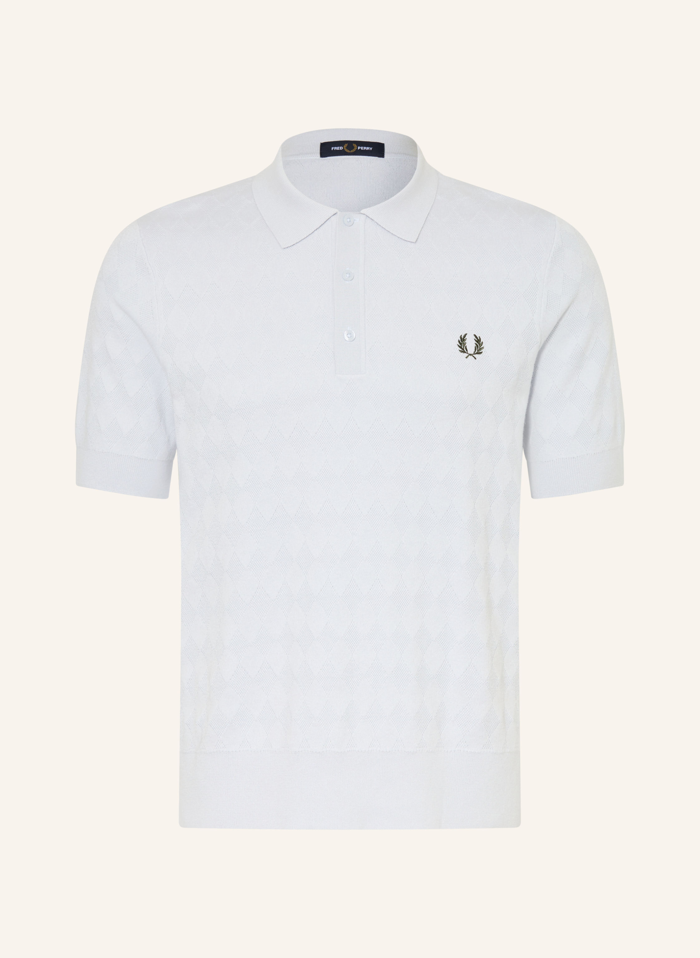 FRED PERRY Strick-Poloshirt