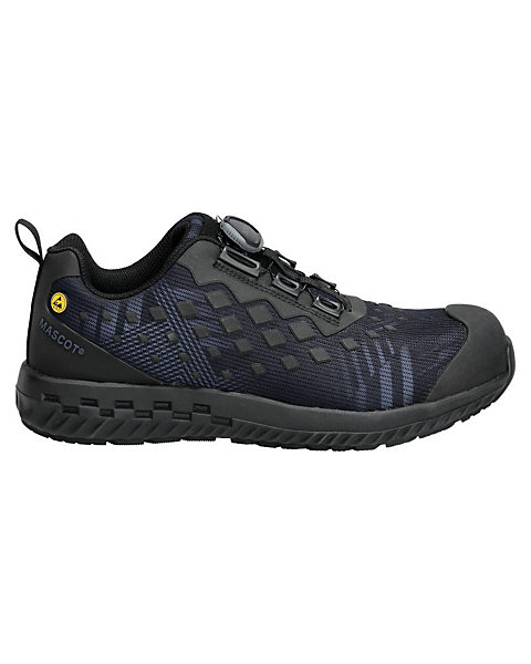 Chaussures de sécurité basses MASCOT BOA Fit System bleu-gris
