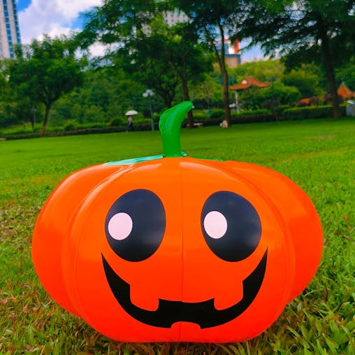 NNETM Pumpkin Inflatable Halloween Decoration