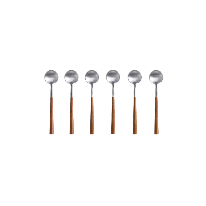 Flatware Coffee Spoon 6 Pieces Set Mito