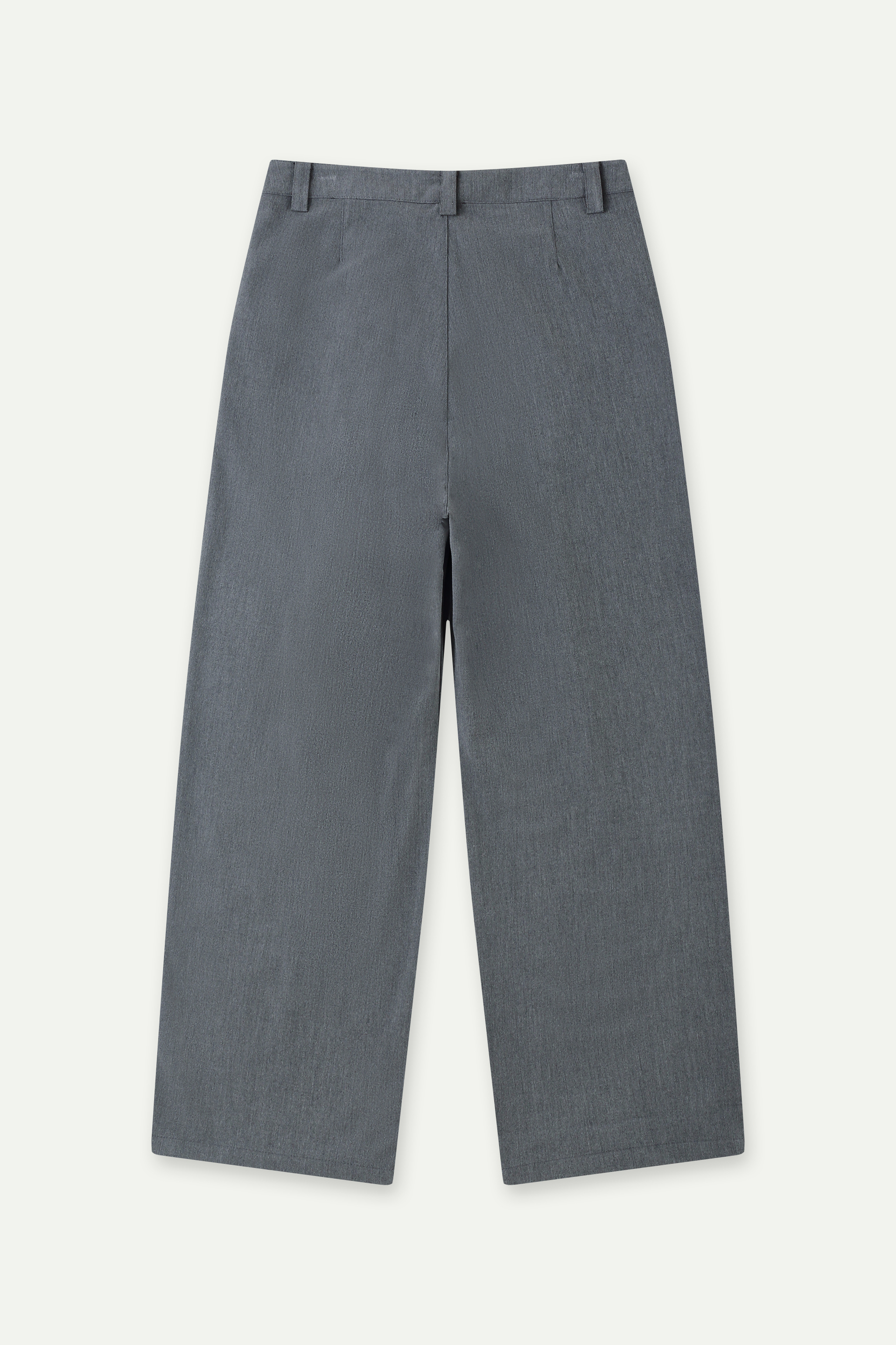 Tailored Casual Wide-Leg Pants