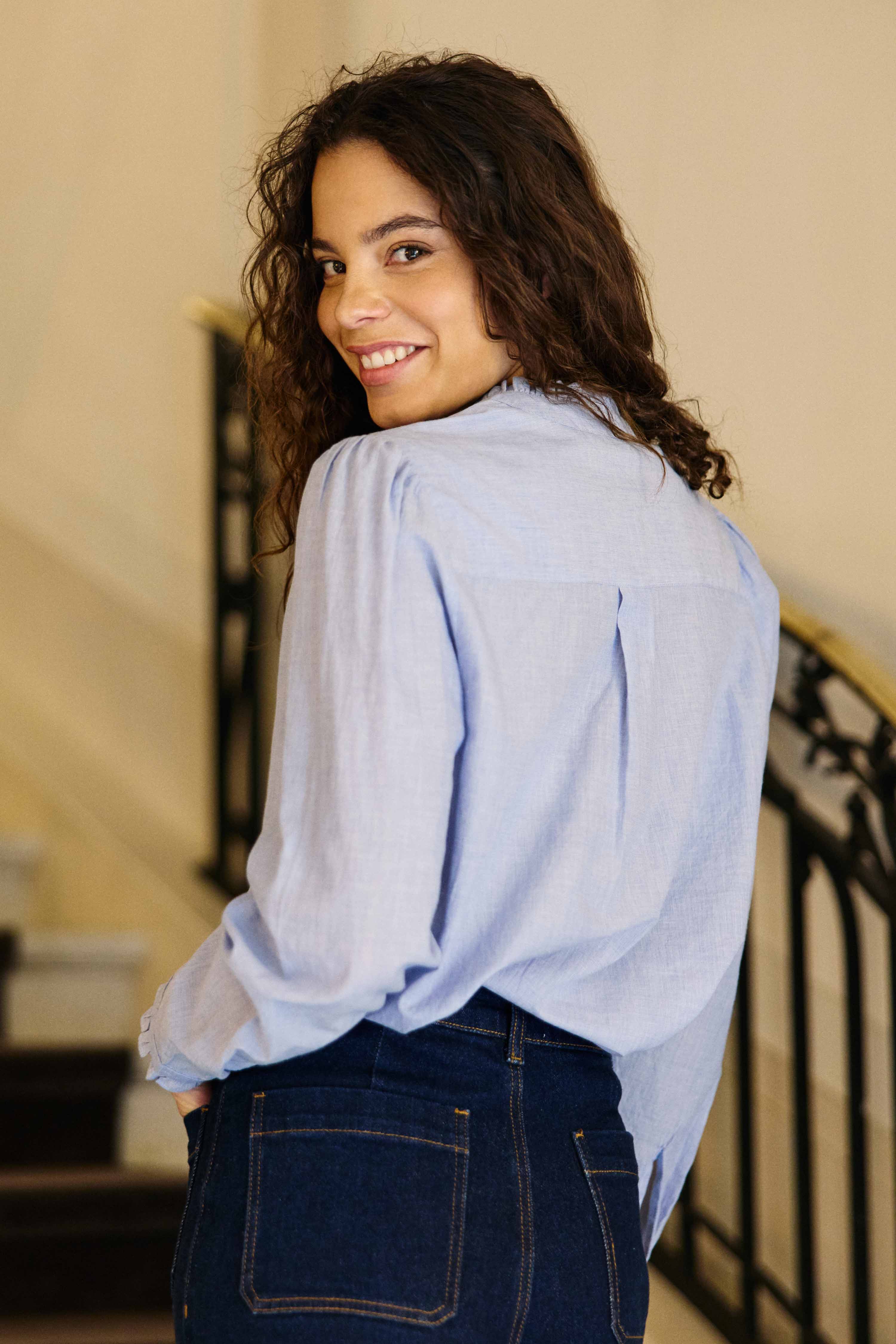 Borys - Blouse dentelle