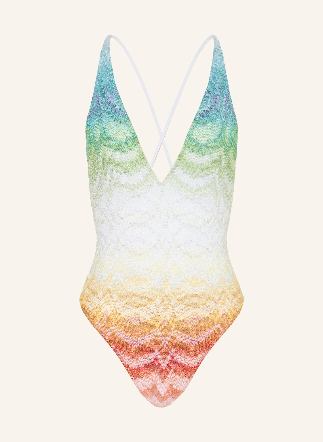 MISSONI Badeanzug mit Glitzergarn