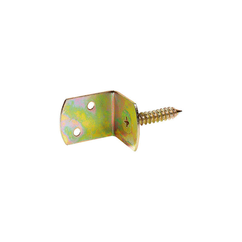 Fixation avec support en L 30 x 38 mm 50 pièces TEKNIFIX