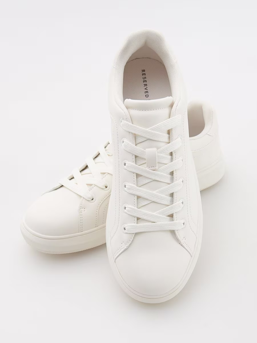 Faux Leather Sneakers