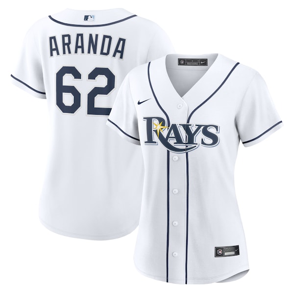 Jonathan Aranda Tampa Bay Rays Nike Women's Home Replica Jersey - White