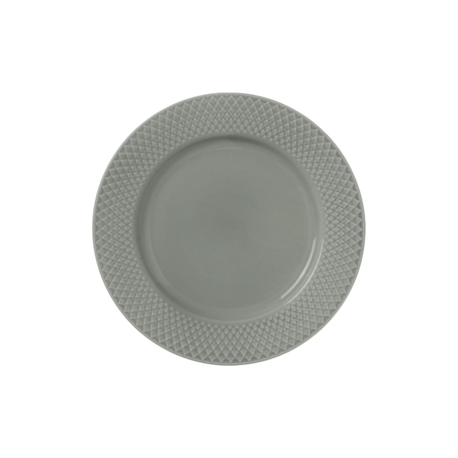 Rhombe Earth Frokosttallerken ø 21 cm, moss