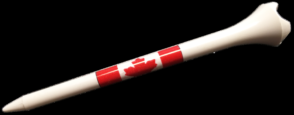 Pride Sports Canadian Golf Tee, 2-3/4-in
