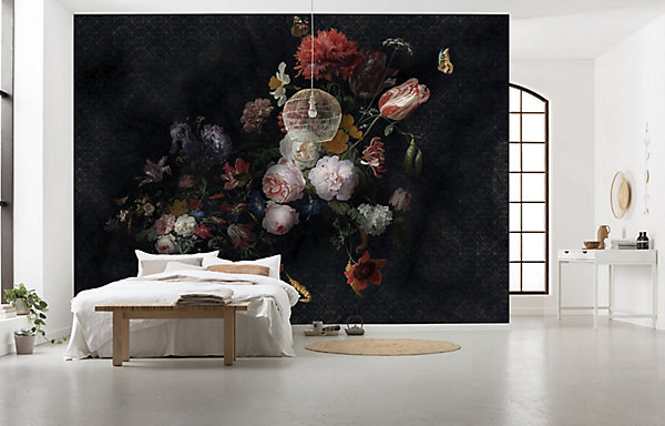Papier Peint panoramique sur intissé Amsterd Flowers 350 x 250 cm