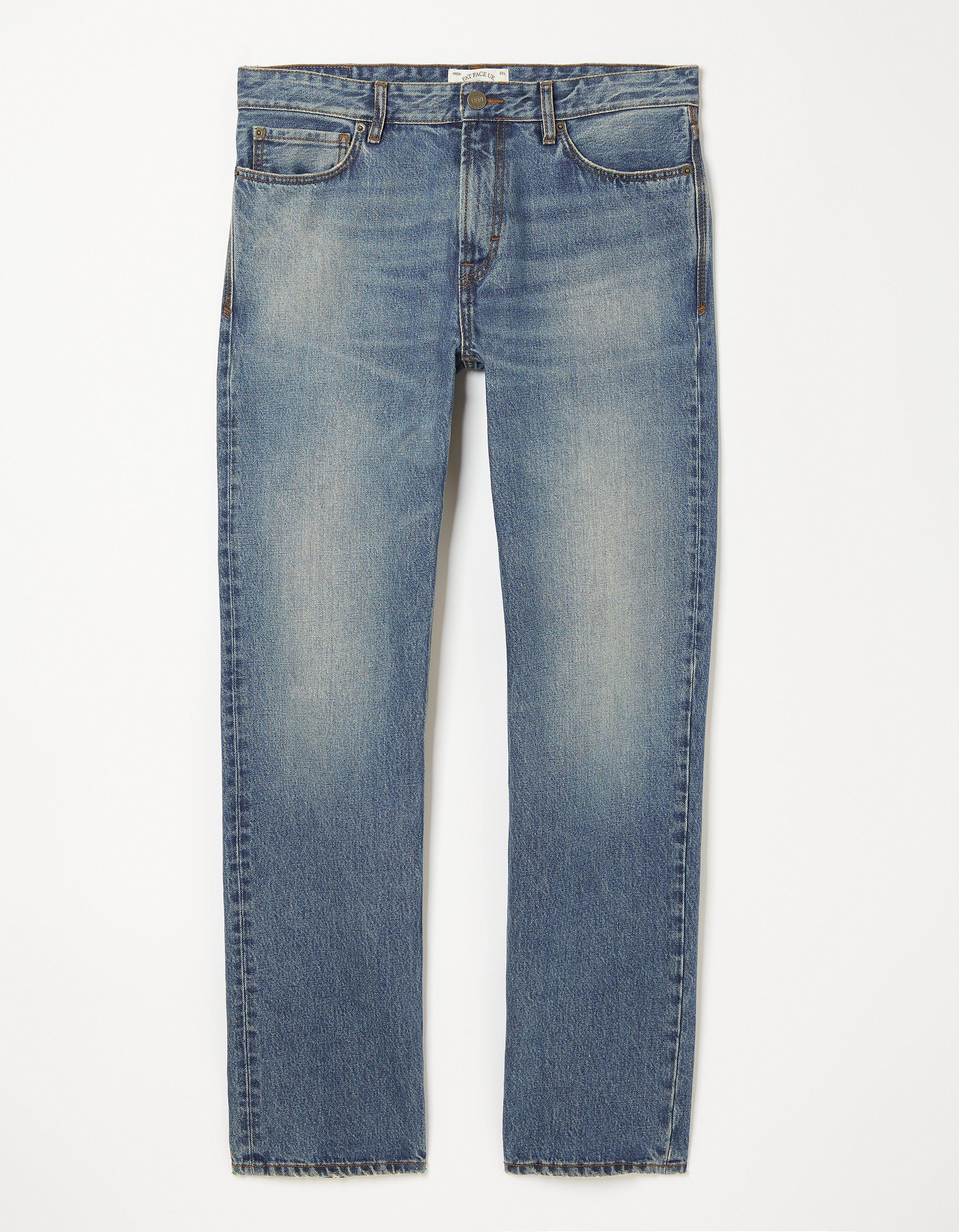 Straight Authentic Wash Jeans