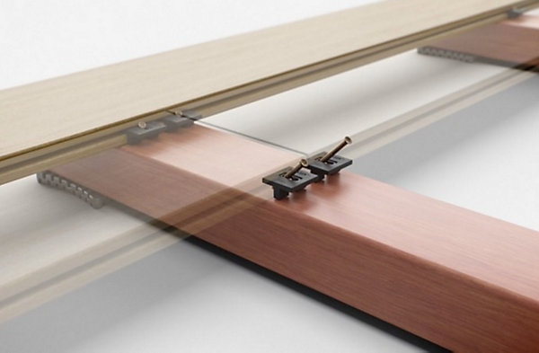 Novlek CLIPS avec VIS pour terrasse en bois