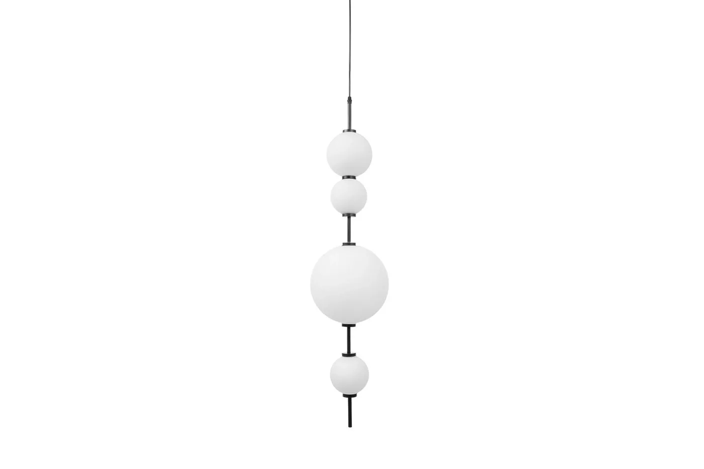 Lampa Wisząca INIKA MODEL B Kule Białe Klosze Modern Art