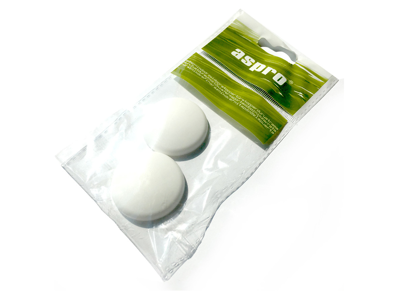 Komplet odbojników samoprzylepnych ściennych 2 szt. 40 mm białe