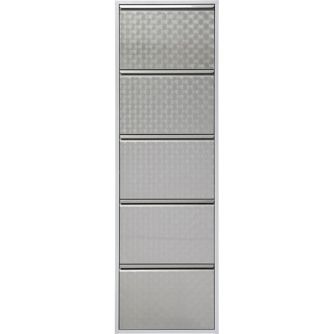 Kare Design Schoenenkast Caruso - alu - 5 laden