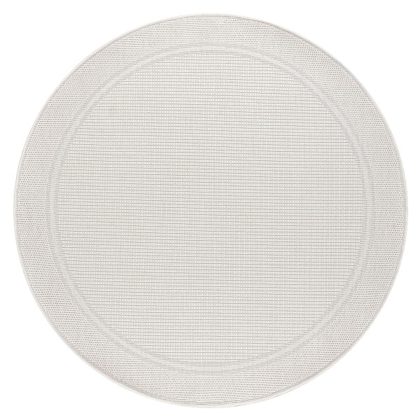 Dywan TIMO 5979 SZNURKOWY SIZAL outdoor ramka białykoło 120 cm