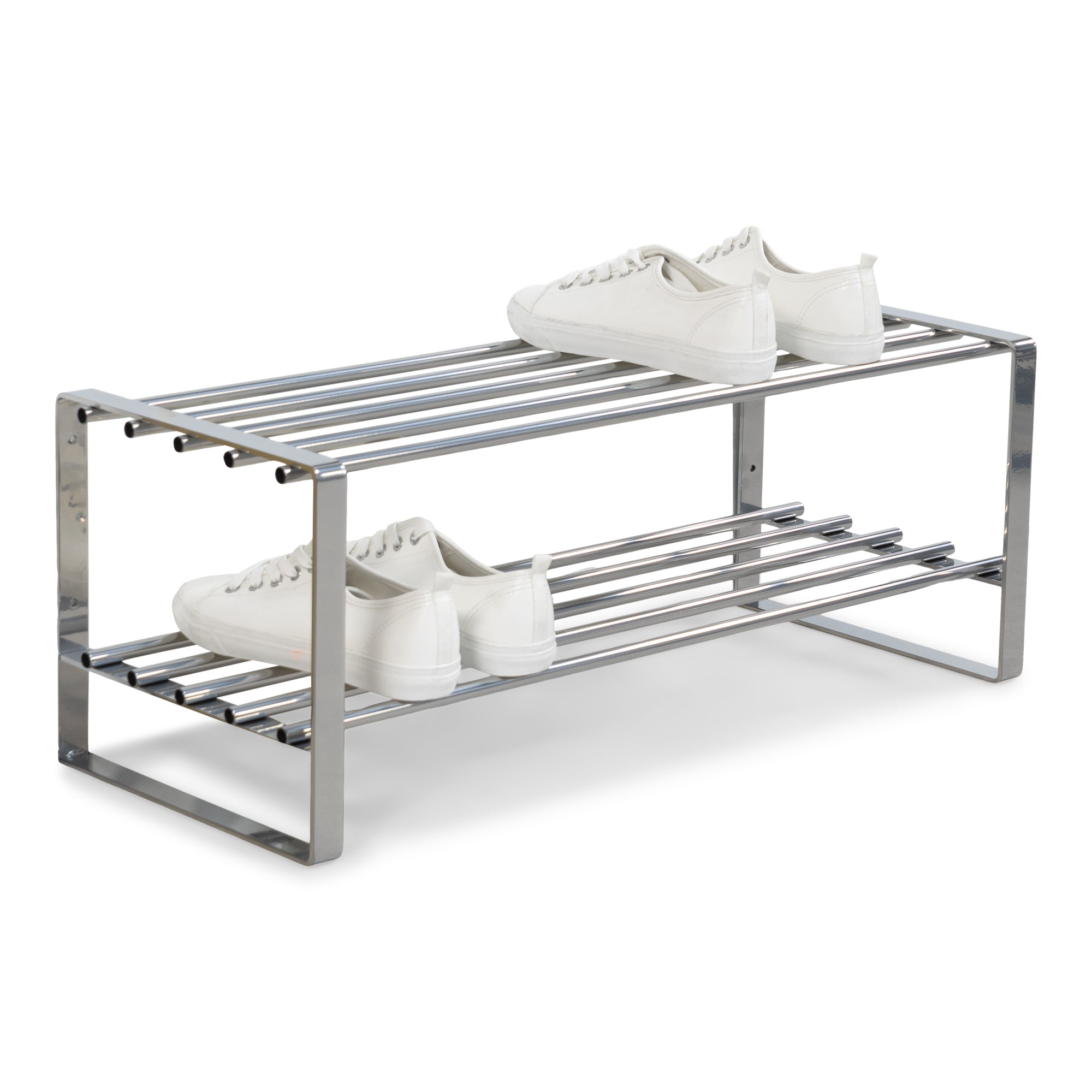 Spinder Design schoenenrek Rex SR - Nikkel - 6 paar schoenen