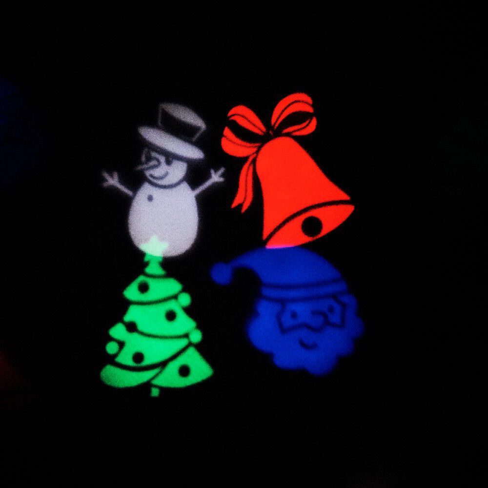 Bougie projection 4 LED