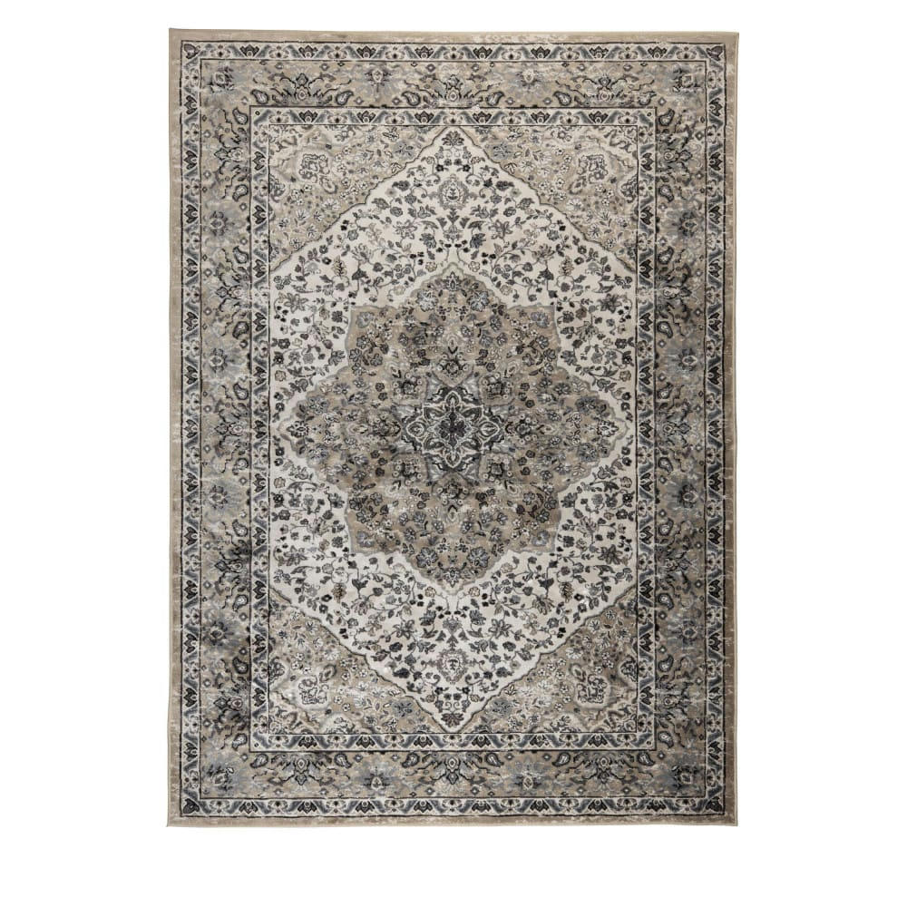 VOGUE I - Tapis persan bleu gris 200x300 cm