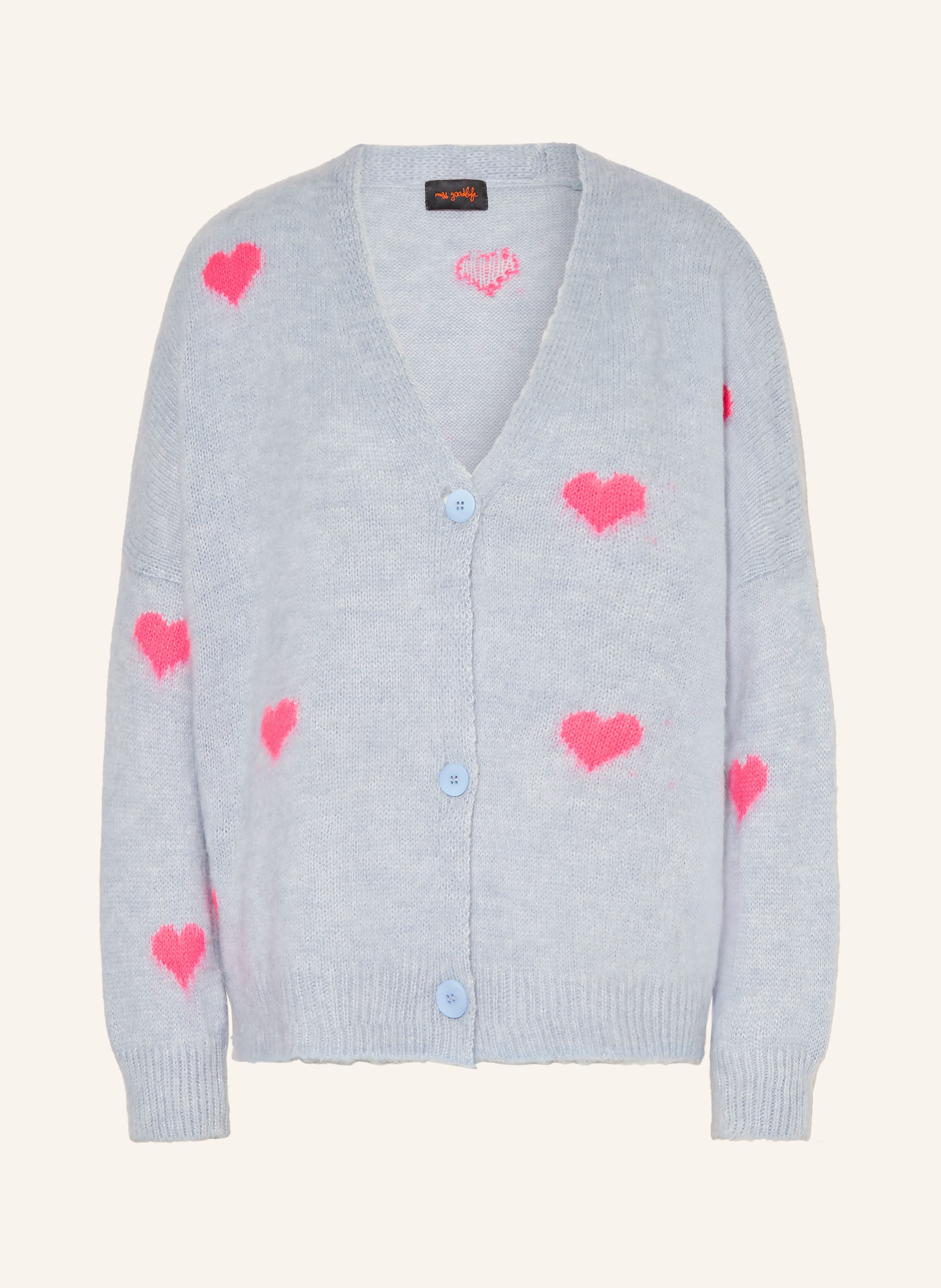 miss goodlife Strickjacke mit Alpaka