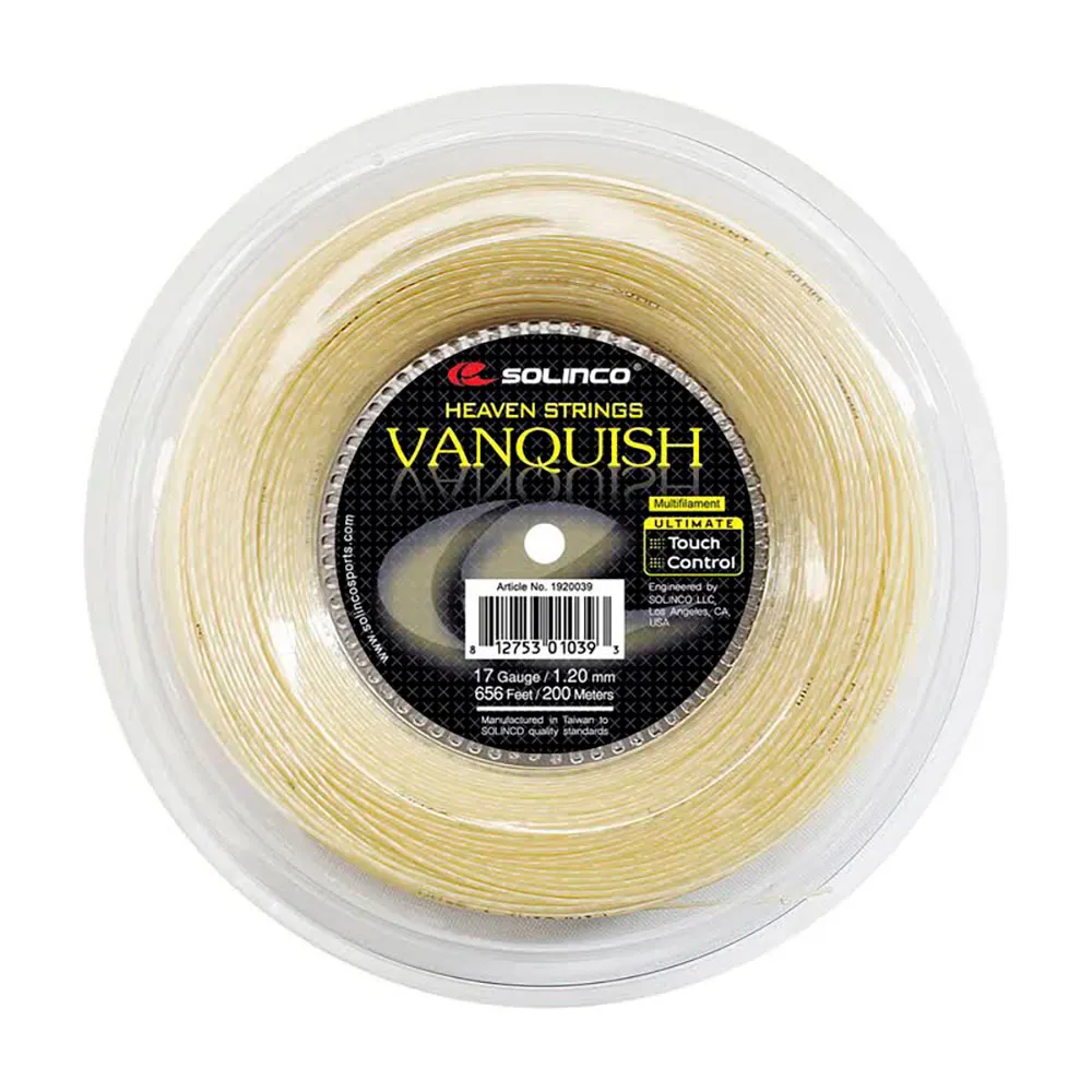 Solinco Vanquish 200 m tennis reel string
