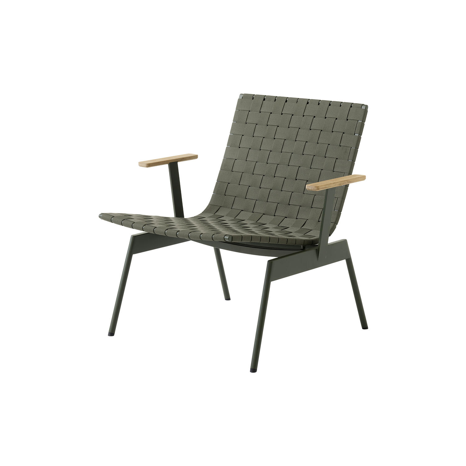 Ville AV45 Outdoor Lounge Chair, bronze green