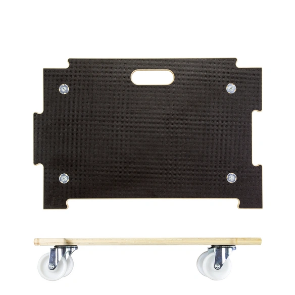Transporthilfe »MM«, braun, BxH: 390 x 110 mm, max. Tragfähigkeit: 300 kg