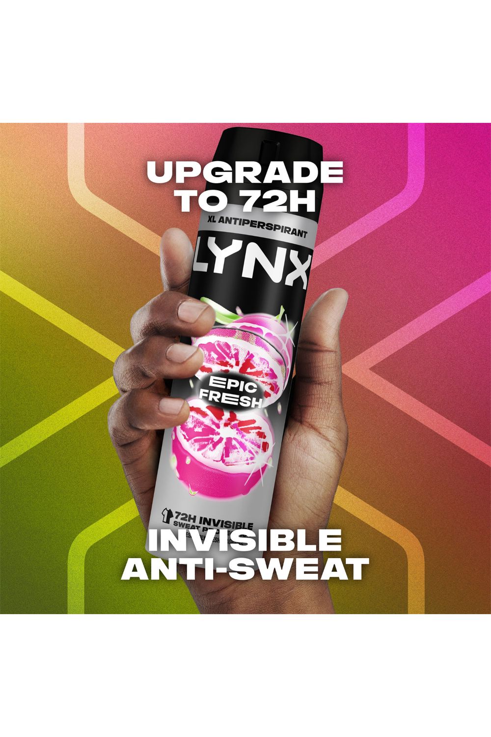Lynx Anti-Perspirant' Epic Fresh 72H Protection Deo, 6x200ml